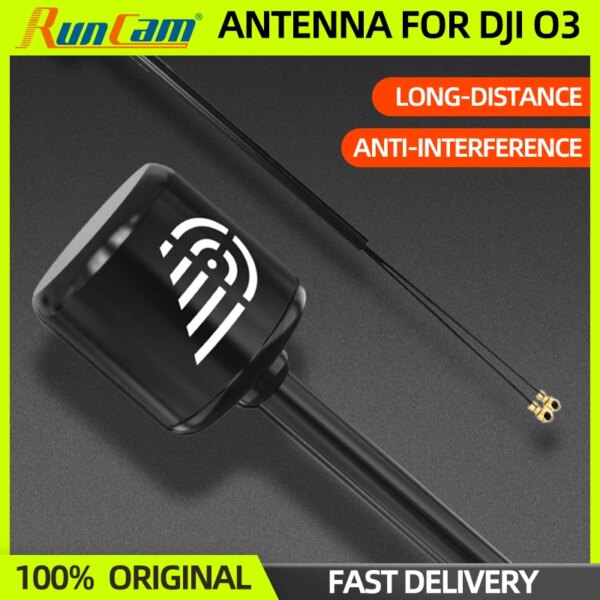 1/2/5PCS RunCam Compatible DJI O3 Dual Antenna IPEX Interface 170mm For DJI O3 Air Unit RC FPV VTX Drone Quadcopter Freestyle