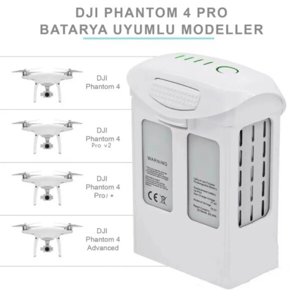 100% New 5870mAh For DJI Phantom 4 4pro Plus V2.0 4pro+ 4 advanecd 4 advanecd+ Drone battery Stable output without interference