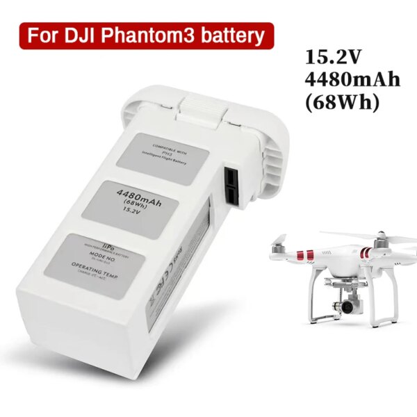 15,2 V 4480mAh Drone Batterie Für I Phantom3 SE Intelligente Flug Li-Po  Professional Standard RC  Zubehör