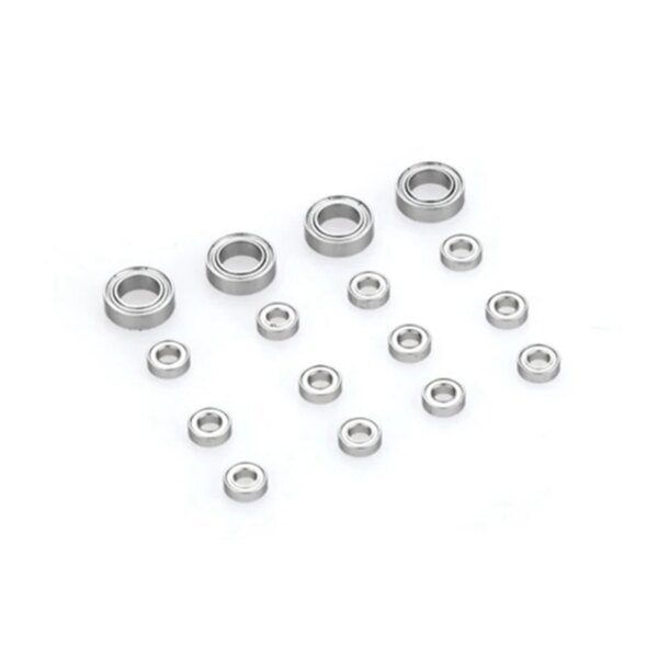 16PCS Steel Bearing 3X6X2mm 6X10X3mm for WPL C14 C24 B36 MN D90 MN-90 MN99S RC Car Spare Parts Upgrade Accessories