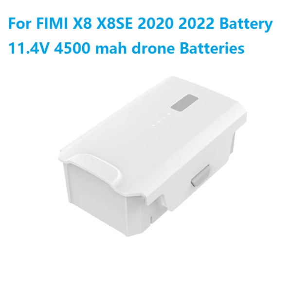 New 11.4V 4500mAh DC02A5 Replacement Flight Battery for FIMI X8 SE 2020 ,FIMI X8SE 2022 V2 Camera RC Drone