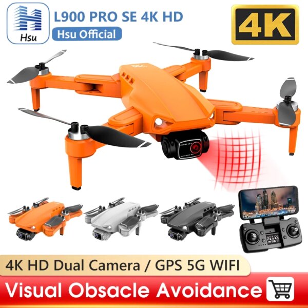 L900 PRO SE 4K HD Dual Camera Drone Visual Obstacle Avoidance Brushless Motor GPS 5G WIFI RC Dron Professional FPV Quadcopter