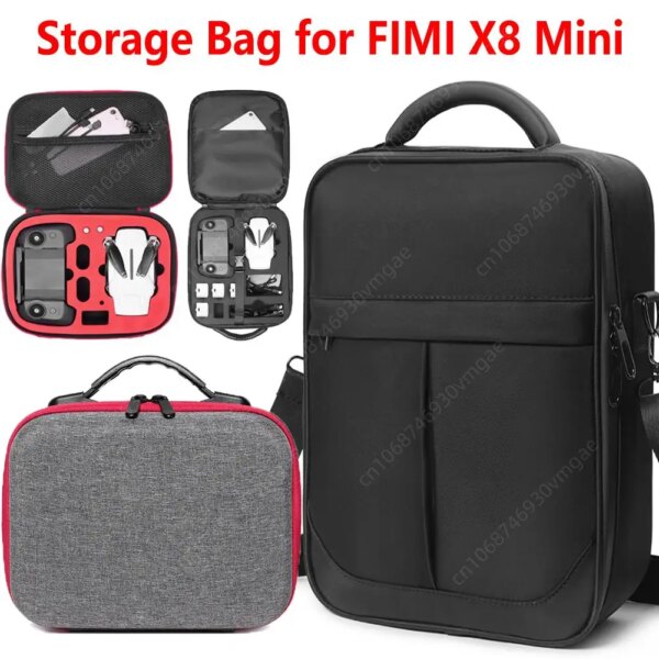 Aircraft Messenger Crossbody Bag for FIMI X8 MINI Travel Case Carrying Storage Shoulder Bag for FIMI X8 Mini Drone