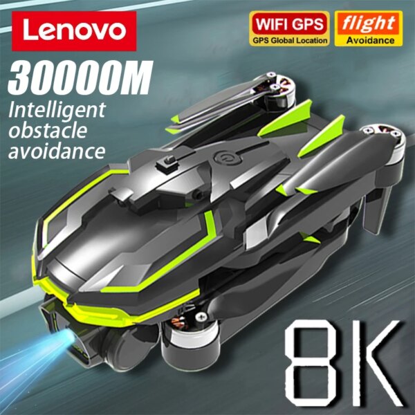 Lenovo B6 Race Drone Brushless Motor Dual 4K Professional Aerial Photography WIFI FPV Obstacle Avoidance Four-Axis Rc Quadcopter