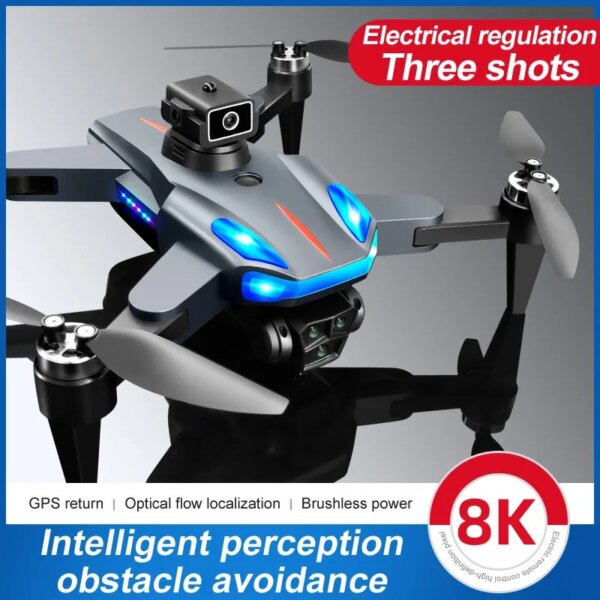 New K911 SE GPS 4K Drone Professional Obstacle Avoidance 8K DualHD Camera 5G Brushless Motor Foldable Quadcopter Gifts Toys