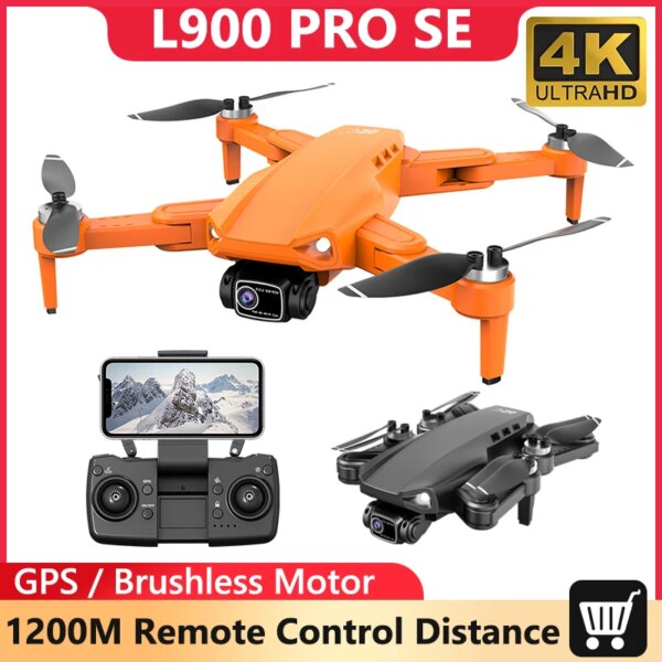 L900 PRO SE Drone 4K Professional Brushless Moter 5G WIFI GPS Quadcopter FPV Aerial Photography Fodable Helicopter L900 SE MAX