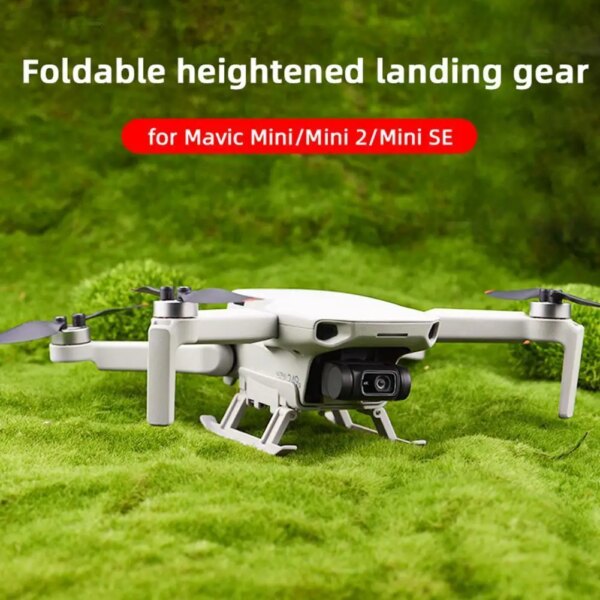 Protector Drone Accessories Landing Gear Leg Height Foldable Landing Gear Tripod Stand for DJI Mini 2/Mavic Mini