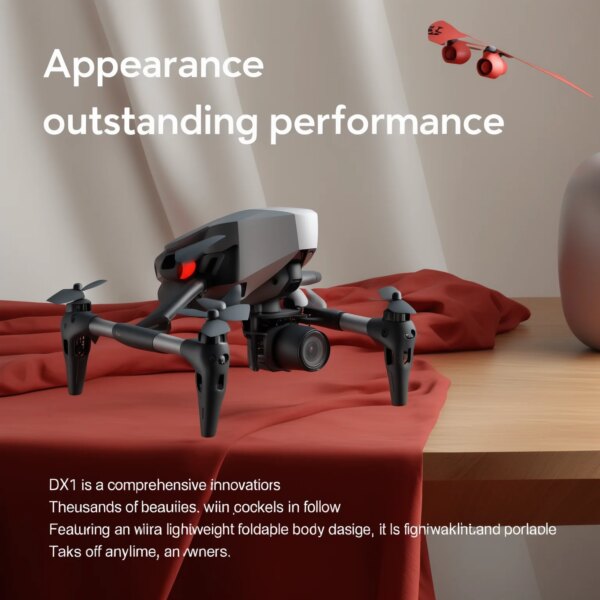 New XD1 Mini Drone Professional 8K Dual Camera 5G GPS  WIFI Height Maintaining Four Sides Obstacle Avoidance RC Quadcopter Toys