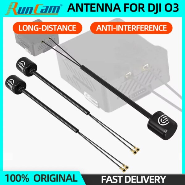 1/2/5PCS RunCam Compatible DJI O3 Dual Antenna IPEX Interface 170mm For DJI O3 Air Unit RC FPV VTX Drone Quadcopter Freestyle