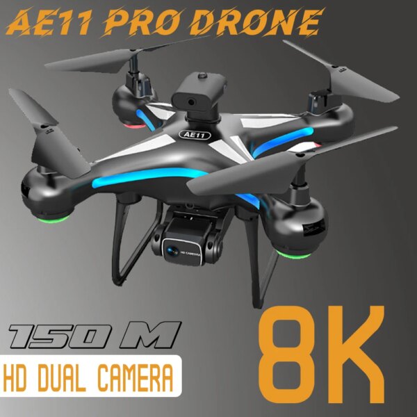 AE11/AE4 pro 8K Drone with camera four-axis professional drone Light Mini Drone remote control obstacle avoidance shooting drone