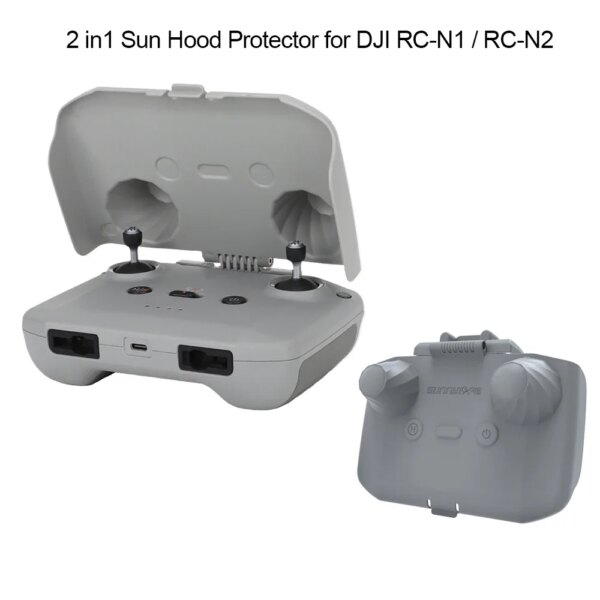 RC-N2/RC-N1 Remote Control Protector Sun Hood Sunshade Shell Cover for DJI Air 3/Mini 4 Pro/Mini 2/Mavic Air 2 Drones Accessory