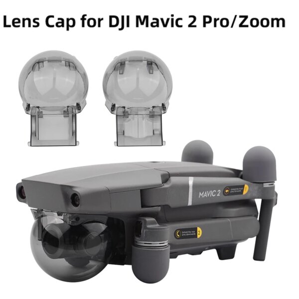 Lens Cap for DJI Mavic 2 Zoom Pro Gimbal Camera Protector Guard Mount Holder Protector Lens Cover Dirt-Resistant Accessory