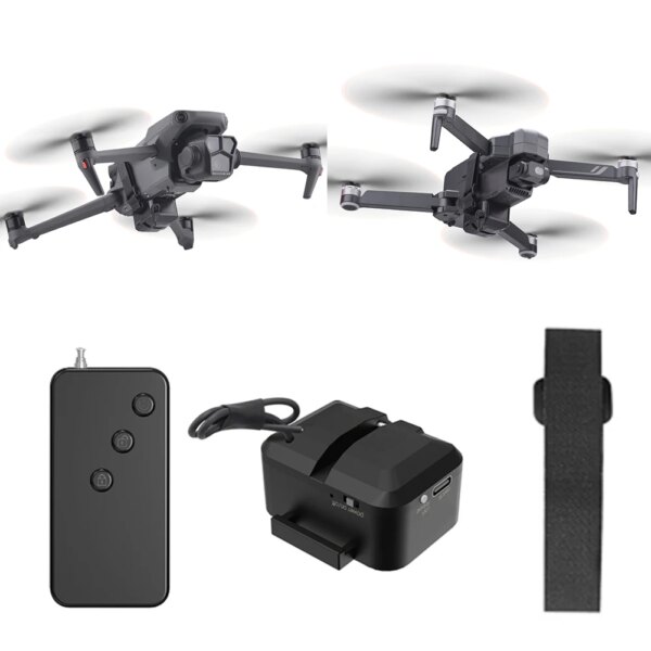 Drone Airdrop Thrower System for DJI Mini 4 Pro with Remote Control Delivery Dropper Type C Charging for Fishing Wedding Search