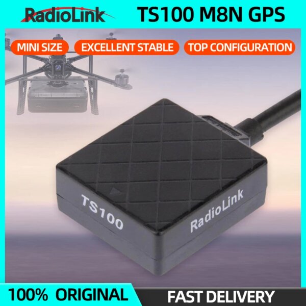 1PCS/2PCS Radiolink TS100 Mini M8N GPS Module For RC FPV Mini Pix Pixhawk F4 Flight Control Quadcopter Helicopter Airplane Drone