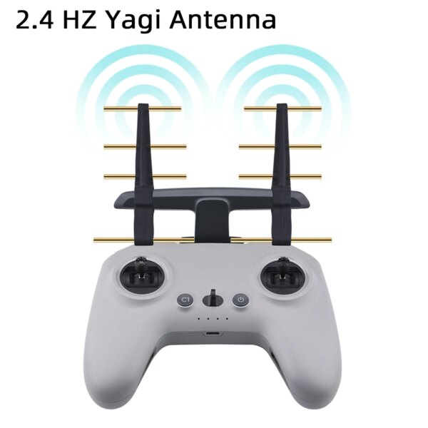 2.4Ghz Yagi Antenna Remote Control Signal Booster for Mavic 2 Zoom Mavic Pro Mini 1/SE Air Phantom 3 4 FPV Signal Range Extender