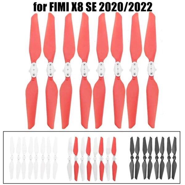 2/4Pairs Quick Release Propeller for FIMI X8 SE 2020/2022 Drone Folding Blade Props Spare Parts Replacement  Accessory