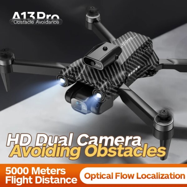 2023 New Carbon Fibre Drone with HD 8K WiFi GPS Dual Cameras Pro Aerial Photography Helicopter Drone Height Hold Anti-Wind Drone