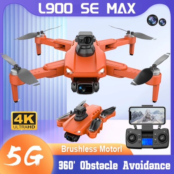 2024 L900 Pro SE GPS Drone Profesional 4K HD 5G WIFI FPV Camera Quadcopter With Brushless Motor RC Mini Dron for Children Toys