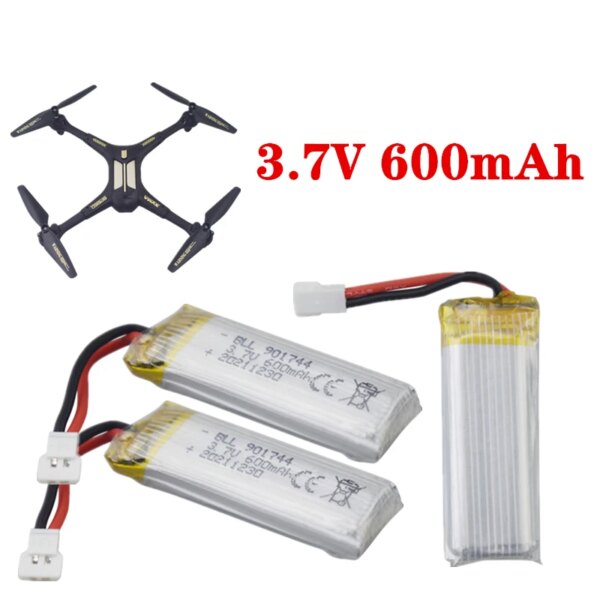 3.7V 600mAh Lipo Battery For SYMA X600W X700 X700W Quadcopter Helicopter Accessories Remote Control Drone 3.7V Battery