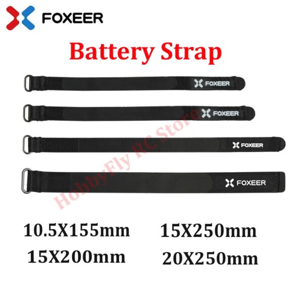 3PCS Foxeer 1.8mm Thickness Silicon Durable LIPO Battery Strap 10.5X115mm 15X200mm 15X250mm 20X250mm for FPV Freestyle DIY Parts