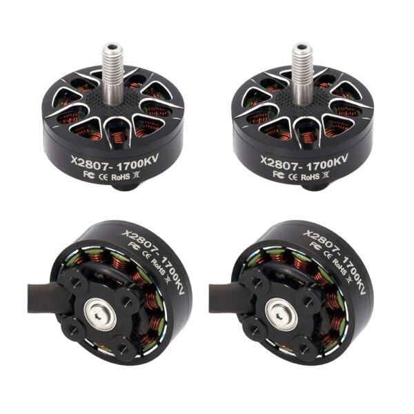 4PC X2807 E-Power 2807 Motor 1700KV 4S 1500KV 1300KV 6S Brushless Motor for FPV Freestyle 7inch Long Range LR7 Drones DIY Parts