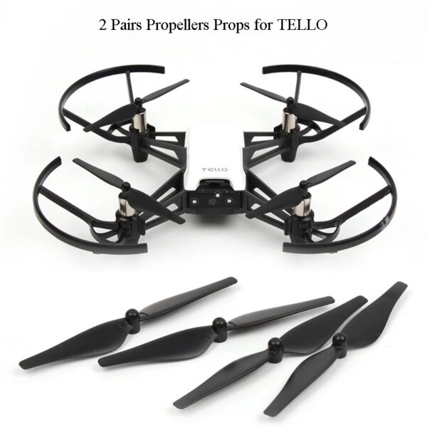 4Pcs Original DJI TELLO Propeller Tello Part 2 Quick-release Propellers for RYZE TELLO EDU Drone Accessories Replacement Parts