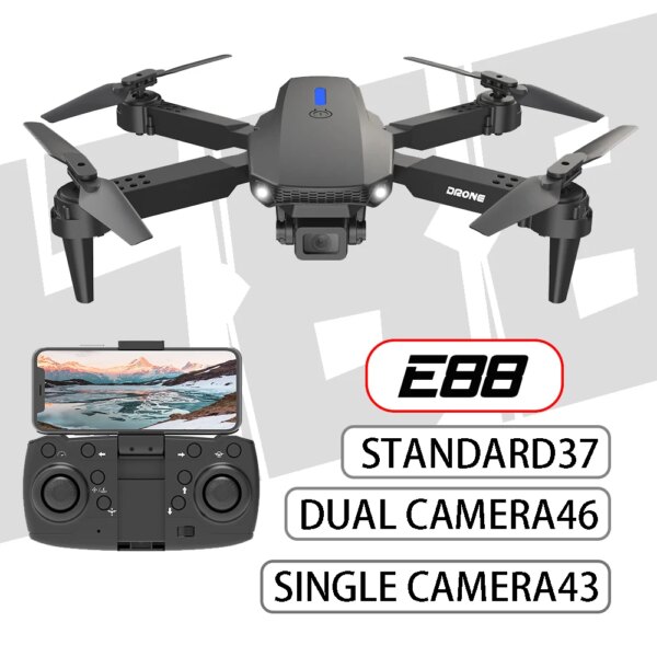 4k professional drone with camera Intelligent HD Aerial Photography adjustable lens Real time image transmission with battery