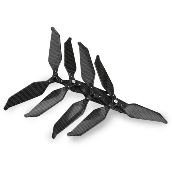 4pcs Carbon Fiber Propellers Low Noise Three Blade Foldable Prop for DJI Phantom 1 2 3 Advanced /Professional/ Standard Drone