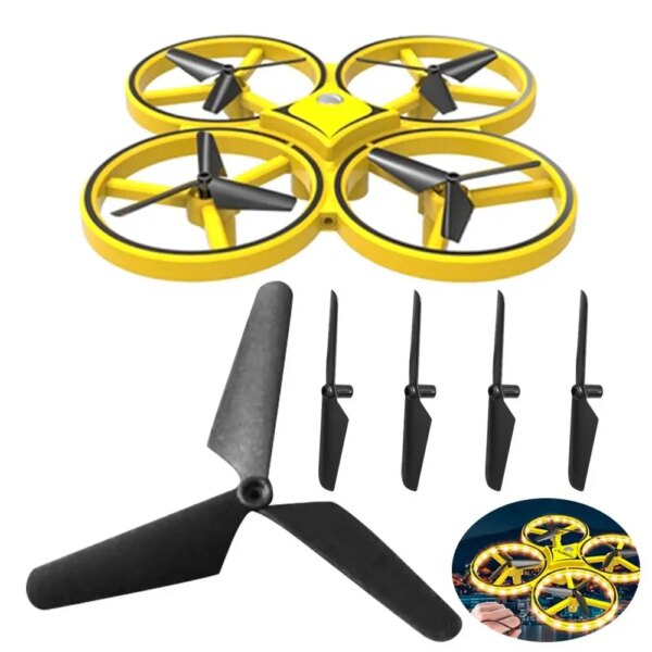 4pcs Double leaf/triple leaf Universal Drone Props Low Noise Wing Fans Propeller Drone Paddle Wing Accessories