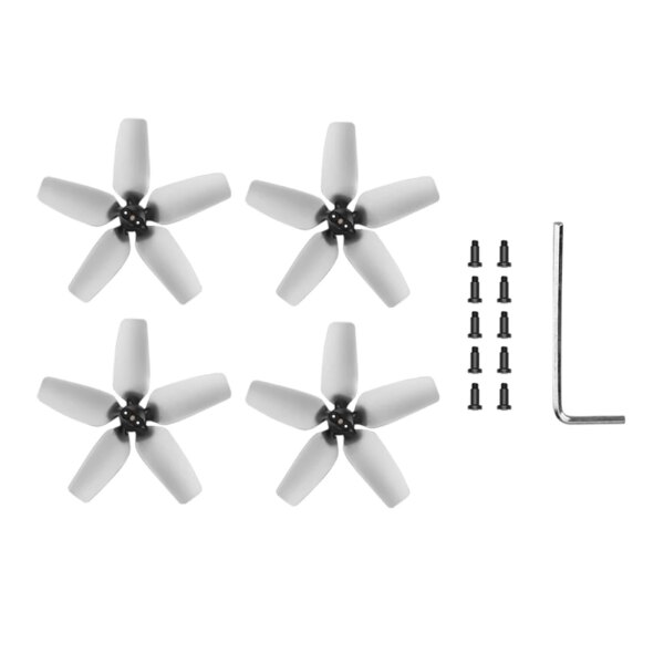 4pcs Propeller Wing Fans Lightweight Propeller Wing Blade Noise Reduction Replacement Parts Drone Accessories for DJI Avata