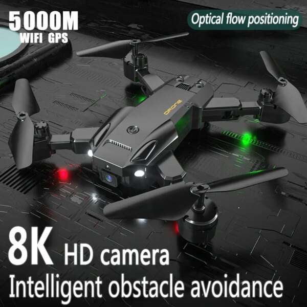 5G GPS UAV 8K Professional Drones 6K HD Aerial Photography Obstacle Avoidance Quadcopter Helicopter RC Distance 5000M Q6 Dron