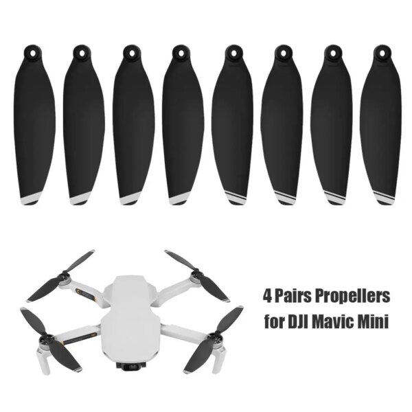 8pcs Propeller 4726F Low Noise Propellers Quick Release Prop Drone Accessory for DJI Mavic Mini Blade