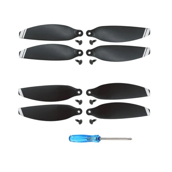 8pcs Propellers 4726F Blade Props with Screws Screwdriver Tool for DJI Mavic Mini 1 /Mini 2 /MINI SE/ 2SE Drone Accessories