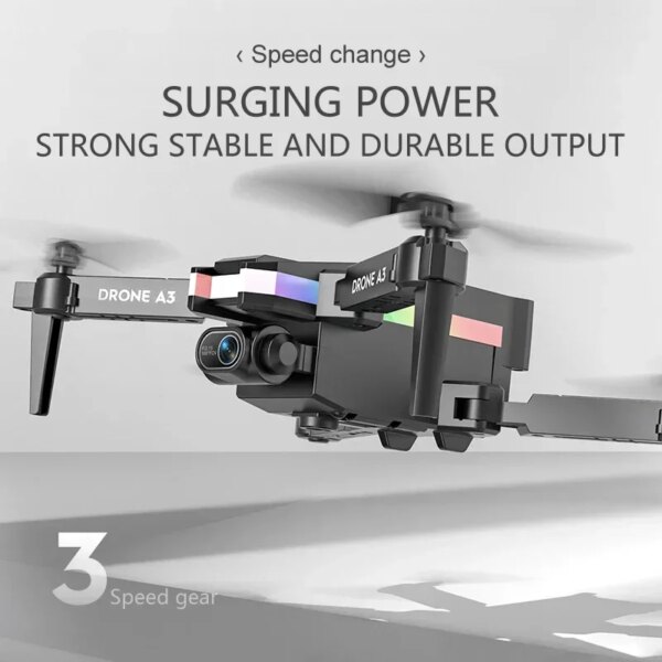 A3 Pro Factory Price Professional UAV 4K Video Camera Mini Pocket Dron With Adjustable Long Distance Drone