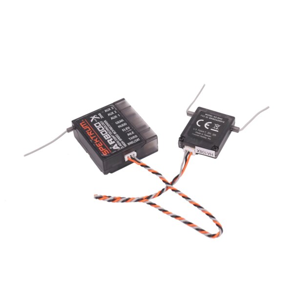 AR8000 2.4GHz for DSMX 8 Channel High Speed Receiver Extended Antenna for Spektrum DX7s DX8 DX9 for RC Helicopter Multicopter