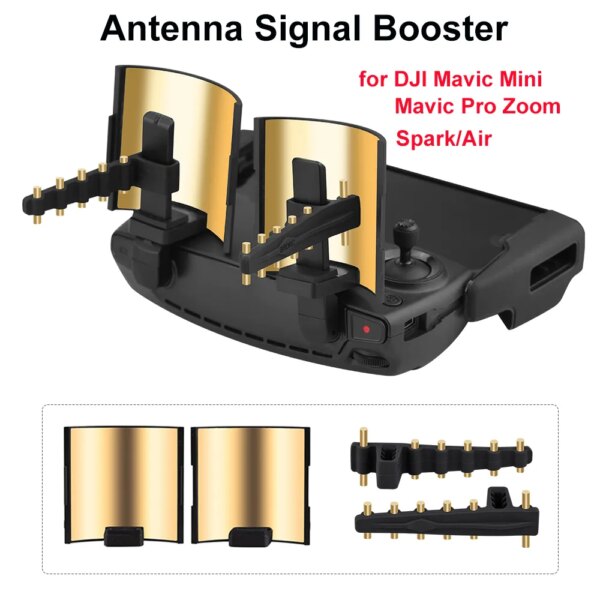 Antenna Signal Booster for DJI Mavic Mini/Mini SE/Pro Zoom/Spark/Air Drone Remote Controller Range Enhance Strengthen Accessory