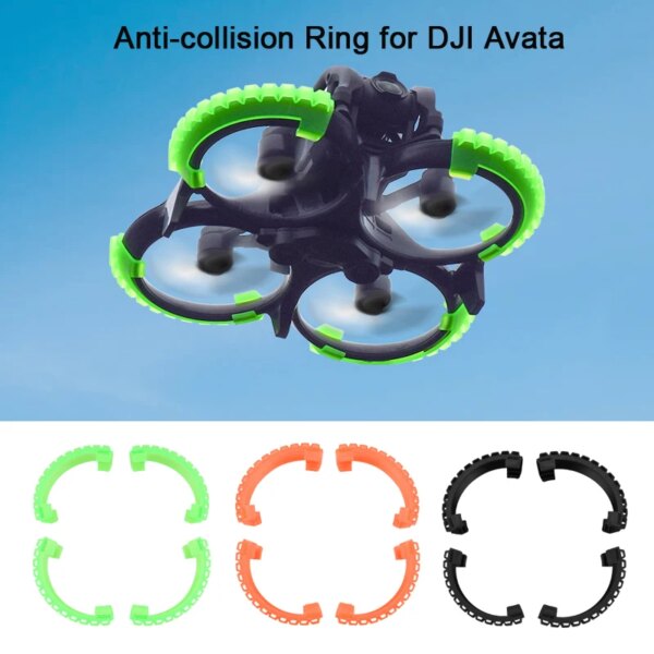 Anti-collision Bumper Bar for DJI Avata Drone Light Weight Ring Sleeve Avoid Damage Improve Flight Safety RC Drone Accessory