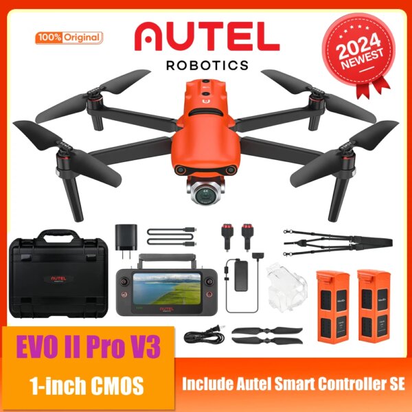 Autel Robotics EVO II Pro V3 6K Camera Drone 12-bit A-Log with 6.4\