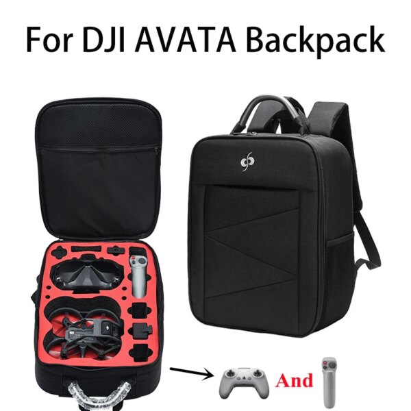 Avata mochila de gran capacidad para DJI Avatar Goggles 2/V2, bolso de viaje al aire libre, accesorios