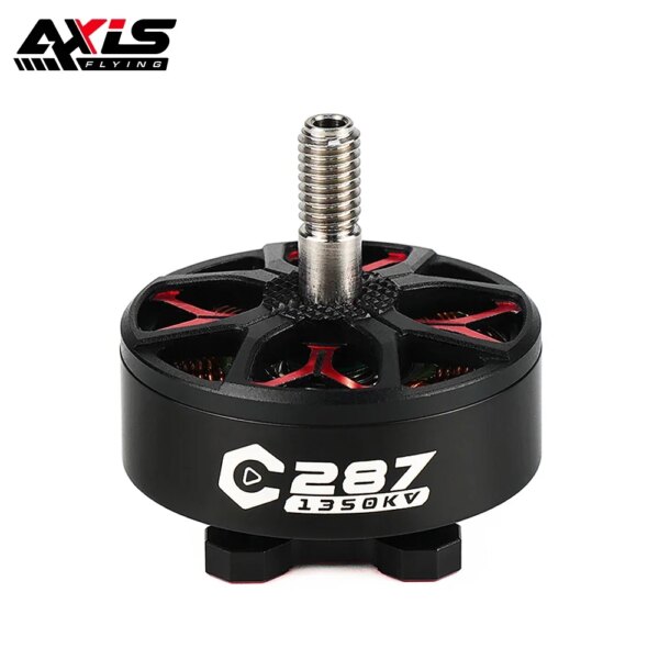 AxisFlying C287 2807.5 1350KV/ 1750KV 4-6S Brushless Motor for 5inch Cinewhoop 6-7inch Long Range X8 Cinelifter RC FPV Drone