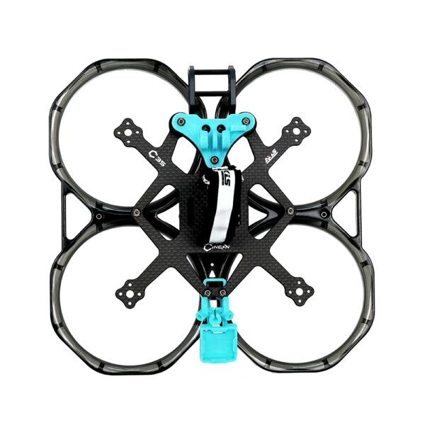 Axisflying Cineon C35/ 3.5inch FPV Frame Kit with Guards Cinewhoop C206 Brushless for  FPV Freestyle Cinematic  Drone DJI O3