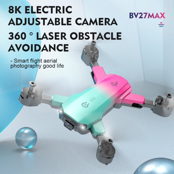 BV-27 MAX Drone 8K Dual Camera Drone Fpv Infrared Obstacle Avoidance Optical Image Stabilization Quadcopter Dron