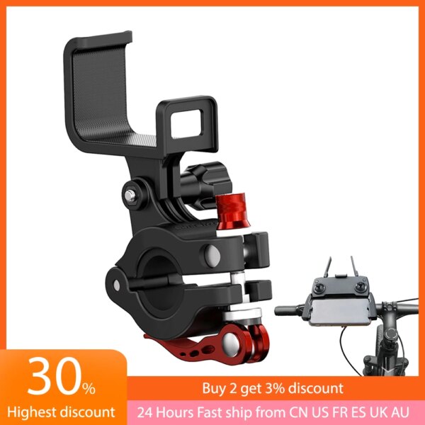 Bicycle Holder for DJI Mavic Mini 2 Pro Air Spark Remote Controller Bike Handlebar Mount Stand Bracket