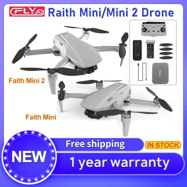 C-FLY Faith Mini/Mini 2 Drone 4K 3-Axis Gimbal Foldable Professional With HD Camera Wifi Brushless Motor GPS Drone RC Quadcopter