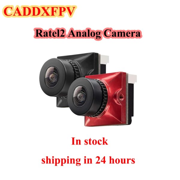 CADDXFPV Ratel2 Analog Camera Ratel2 2.1mm Lens 16:9/4:3 NTSC/PAL Switchable With Replacement Lens Micro FPV Camera Drone