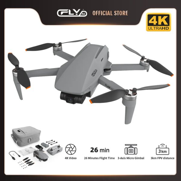 CFLY Faith MINI Drone,3-Axis Gimbal Professional Camera,4K Video Camera,26 Mins Flight Time,3km Video Transmission,Light Drones