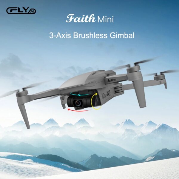 CFLY Faith Mini Drone GPS 3 Axis Gimbal Professional Brushless 4K HD Sony Sensor Camera Digital Mapping RC 3KM Master UAV