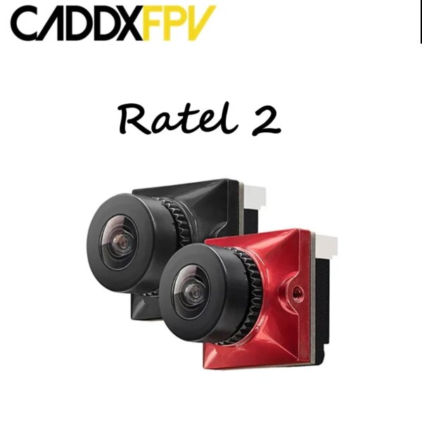 Caddx Ratel 2 V2 FPV Camera Ratel2 2.1mm Lens 16:9/4:3 NTSC/PAL Switchable 19*19mm Super WDR for FPV Racing Drone