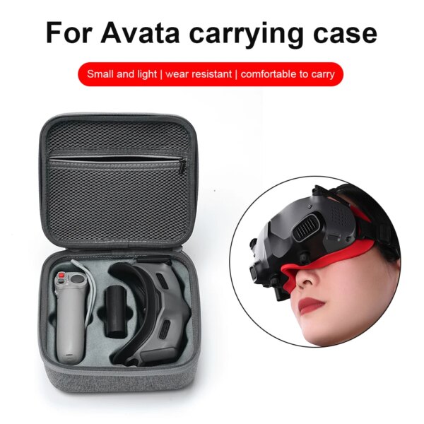 Carrying Case For DJI Avata Drone Storage Bag Portable Handbag Outdoor Large Capacity Case Bag for DJI Goggles 2 Accessories