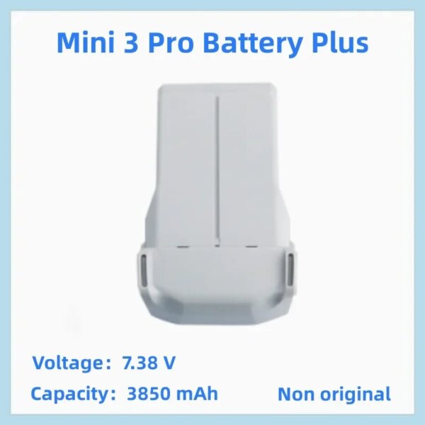 Compatible with Mini 4 Pro Battery Plus Intelligent Flight Battery3850mAh 7.38V For Mini 3/Mini 4 Pro UAV Flight Time 45minutes